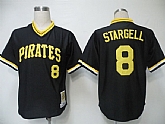 Pittsburgh Pirates #8 Stargell Black M&N Jerseys,baseball caps,new era cap wholesale,wholesale hats