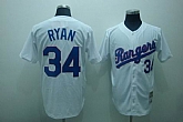Rangers #34 ryan m&n white Jerseys,baseball caps,new era cap wholesale,wholesale hats