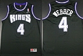 Sacramento Kings #4 Chris Webber Black Throwback Swingman Jerseys,baseball caps,new era cap wholesale,wholesale hats