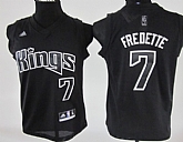 Sacramento Kings #7 FREDETTE Black Swingman Jerseys,baseball caps,new era cap wholesale,wholesale hats