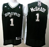 San Antonio Spurs #1 Tracy McGrady Black Swingman Jerseys,baseball caps,new era cap wholesale,wholesale hats