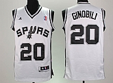 San Antonio Spurs #20 Ginobili white Jerseys,baseball caps,new era cap wholesale,wholesale hats