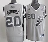 San Antonio Spurs #20 Manu Ginobili Revolution 30 Swingman 2013 Gray Jerseys,baseball caps,new era cap wholesale,wholesale hats