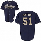 San Diego Padres #51 Trevor Hoffman blue Jerseys,baseball caps,new era cap wholesale,wholesale hats
