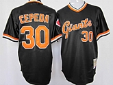 San Francisco Giants #30 Cepeda black mitchell&ness Jerseys,baseball caps,new era cap wholesale,wholesale hats