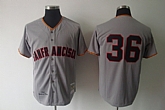 San Francisco Giants #36 PERRY grey Jerseys,baseball caps,new era cap wholesale,wholesale hats