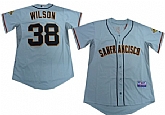 San Francisco Giants #38 Brian Wilson 2012 Gray Jerseys,baseball caps,new era cap wholesale,wholesale hats