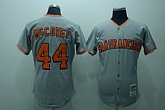 San Francisco Giants #44 McCOVEY Grey Jerseys,baseball caps,new era cap wholesale,wholesale hats