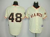 San Francisco Giants #48 Pablo Sandoval Cream World Series Jerseys,baseball caps,new era cap wholesale,wholesale hats
