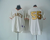 San Francisco Giants #55 Lincecum Cream Jerseys,baseball caps,new era cap wholesale,wholesale hats