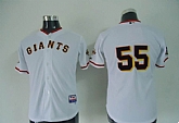 San Francisco Giants #55 Tim Lincecum white Jerseys,baseball caps,new era cap wholesale,wholesale hats