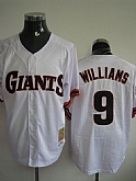 San Francisco Giants #Williams 9 white Jerseys,baseball caps,new era cap wholesale,wholesale hats