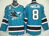 San Jose Sharks #8 Pavelski Blue Jerseys,baseball caps,new era cap wholesale,wholesale hats