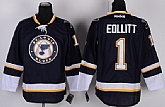 St.Louis Blues #1 Brian Elliott Dark Blue Third Jerseys,baseball caps,new era cap wholesale,wholesale hats