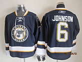 St.Louis Blues #6 johnson navy Jerseys,baseball caps,new era cap wholesale,wholesale hats