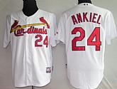 St.Louis Cardinals #24 Ankiel white Jerseys,baseball caps,new era cap wholesale,wholesale hats
