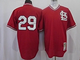 St.Louis Cardinals #29 Coleman Red M&N Mesh Batting Jerseys,baseball caps,new era cap wholesale,wholesale hats