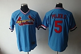 St.Louis Cardinals #5 Pujols blue Jerseys,baseball caps,new era cap wholesale,wholesale hats