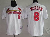 St.Louis Cardinals #8 Morgan white Jerseys,baseball caps,new era cap wholesale,wholesale hats