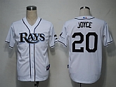 Tampa Bay Rays #20 Joyce White Cool Base Jerseys,baseball caps,new era cap wholesale,wholesale hats