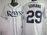 Tampa Bay Rays #29 SORIANO Grey Jerseys,baseball caps,new era cap wholesale,wholesale hats