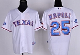 Texas Rangers #10 Michael Young White 40TH Jerseys,baseball caps,new era cap wholesale,wholesale hats