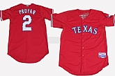 Texas Rangers #2 Jurickson Profar Red Jerseys,baseball caps,new era cap wholesale,wholesale hats