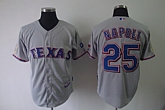 Texas Rangers #25 napoli New Gray Jerseys,baseball caps,new era cap wholesale,wholesale hats