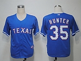 Texas Rangers #35 Hunter Blue Cool Base Jerseys,baseball caps,new era cap wholesale,wholesale hats