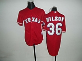 Texas Rangers #36 WILSON red Jerseys,baseball caps,new era cap wholesale,wholesale hats