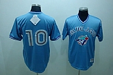 Toronto Blue Jays #10 Vernon Wells blue Jerseys,baseball caps,new era cap wholesale,wholesale hats