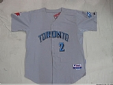 Toronto Blue Jays #2 Hill Grey Jerseys.,baseball caps,new era cap wholesale,wholesale hats