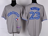 Toronto Blue Jays #23 Brandon Morrow 2012 Gray Jerseys,baseball caps,new era cap wholesale,wholesale hats