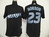 Toronto Blue Jays #23 Morrow Black Jerseys,baseball caps,new era cap wholesale,wholesale hats