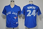 Toronto Blue Jays #24 ROMERO Blue Jerseys,baseball caps,new era cap wholesale,wholesale hats