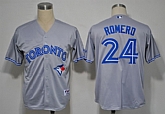 Toronto Blue Jays #24 ROMERO Grey Jerseys,baseball caps,new era cap wholesale,wholesale hats