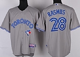 Toronto Blue Jays #28 Colby Rasmus 2012 Gray Jerseys,baseball caps,new era cap wholesale,wholesale hats