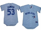 Toronto Blue Jays #53 Melky Cabrera 2012 White Jerseys,baseball caps,new era cap wholesale,wholesale hats