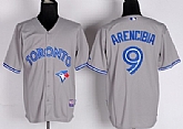 Toronto Blue Jays #9 J. P. Arencibia 2012 Gray Jerseys,baseball caps,new era cap wholesale,wholesale hats