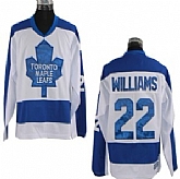 Toronto Maple Leafs #22 Tiger Williams White CCM Throwback Jerseys,baseball caps,new era cap wholesale,wholesale hats
