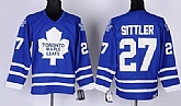 Toronto Maple Leafs #27 Darryl Sittler Blue Throwback CCM Jerseys,baseball caps,new era cap wholesale,wholesale hats