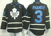 Toronto Maple Leafs #3 Dion Phaneuf 2012 Black Ice Jerseys,baseball caps,new era cap wholesale,wholesale hats