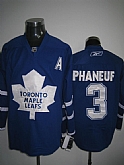 Toronto Maple Leafs #3 phaneuf blue A Patch Jerseys,baseball caps,new era cap wholesale,wholesale hats