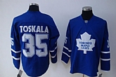Toronto Maple Leafs #35 Toskala Blue Jerseys,baseball caps,new era cap wholesale,wholesale hats