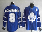 Toronto Maple Leafs #8 KOMISAREK Blue Jerseys,baseball caps,new era cap wholesale,wholesale hats