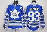 Toronto Maple Leafs #93 Doug Gilmour 2014 Winter Classic Blue Jerseys,baseball caps,new era cap wholesale,wholesale hats
