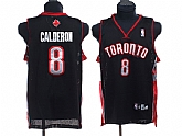 Toronto Raptors #8 Calderon Black Jerseys,baseball caps,new era cap wholesale,wholesale hats