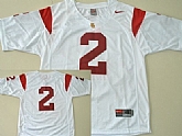 USC Trojans #2 Robert Woods White College Jerseys,baseball caps,new era cap wholesale,wholesale hats