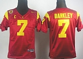 USC Trojans #7 Matt Barkley Red Kids Jerseys,baseball caps,new era cap wholesale,wholesale hats