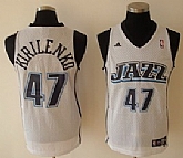 Utah Jazz #47 KIRLENKO White Jerseys,baseball caps,new era cap wholesale,wholesale hats